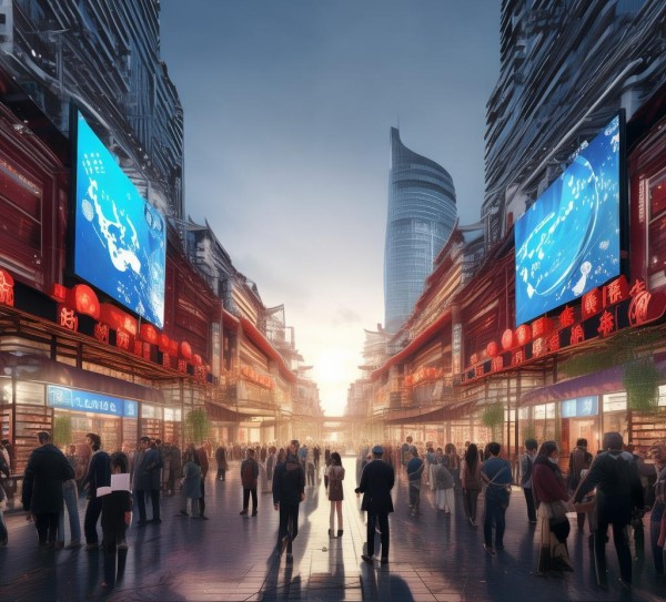 费县昱华商贸服务中心，transforming a local hub into a global trade hub
